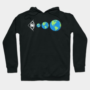 Earth Within an Eyeball Hoodie